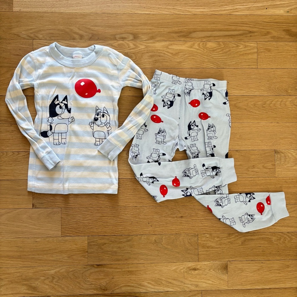 Hanna Andersson Bluey Pajamas size 5